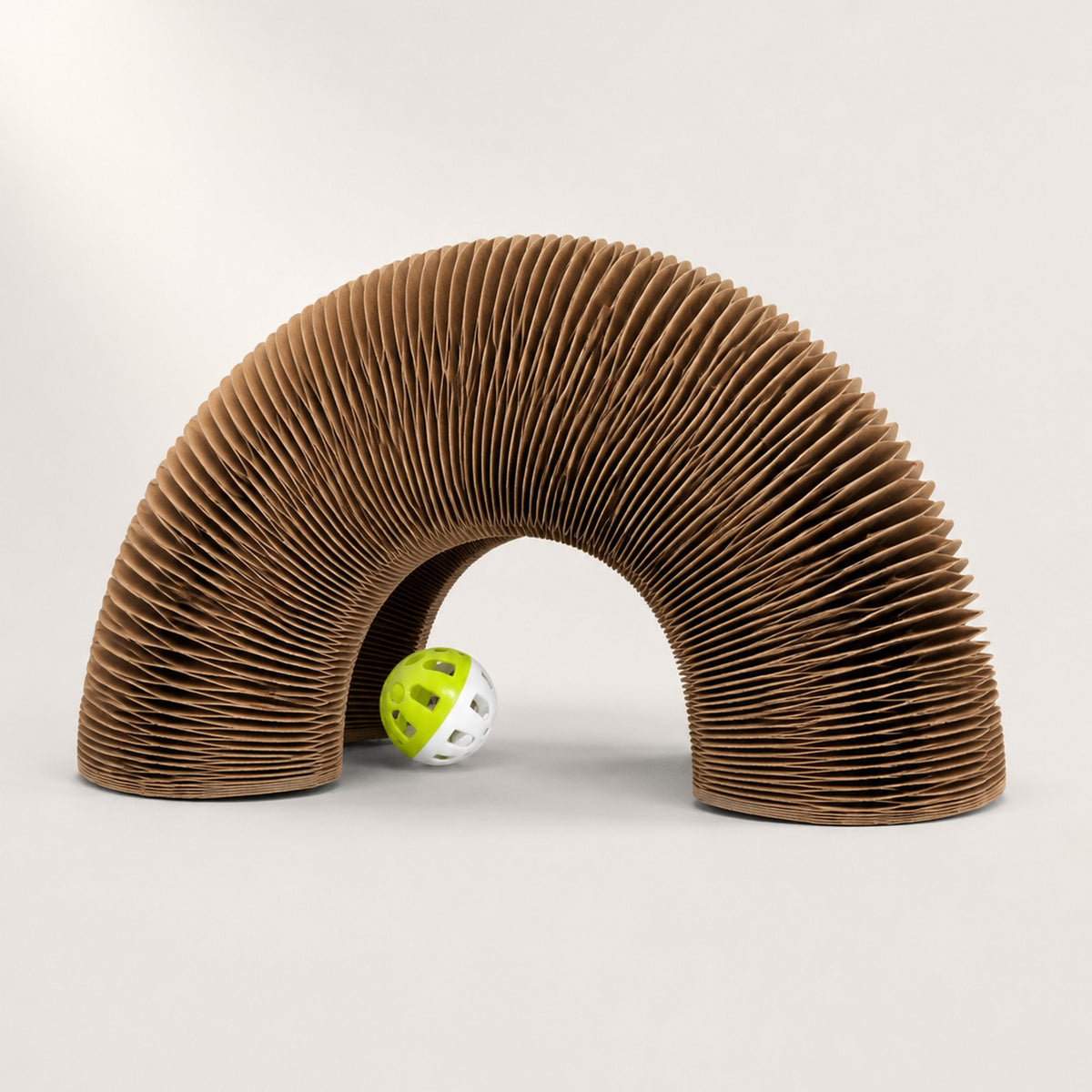 The Pounce Loop bent into an arch with the bell ball underneath